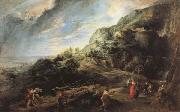 Peter Paul Rubens Ulysses on the Island of the Phaeacians oil painting on canvas